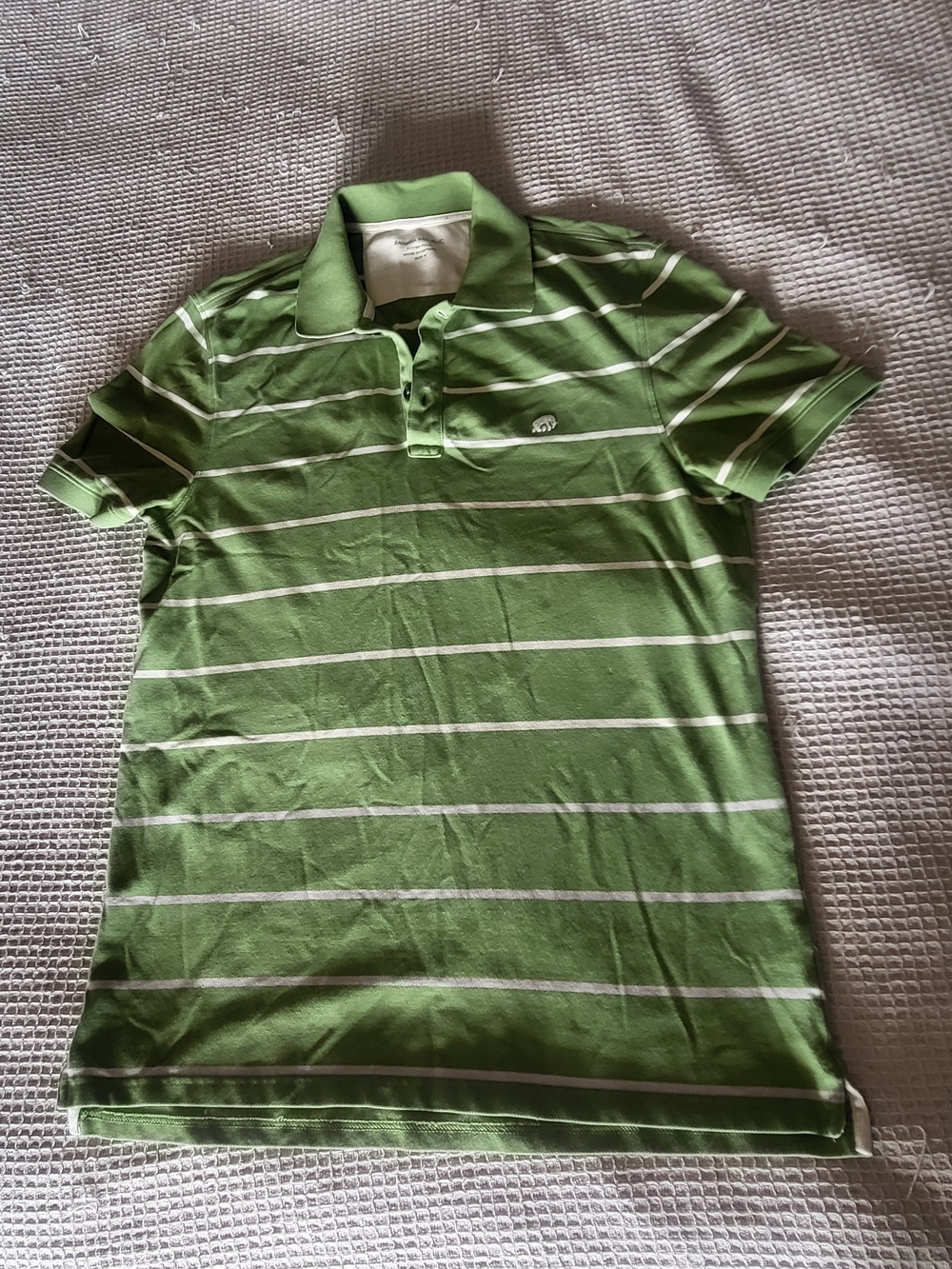 Banana Republic Green Polo with White Trim